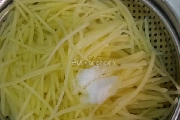 素炒土豆丝的做法图解4