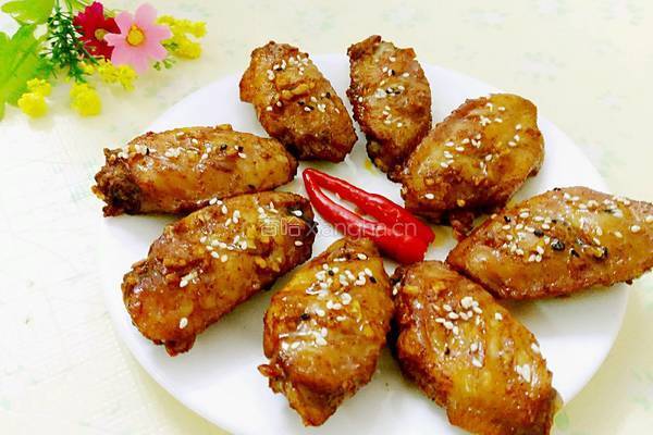 蒜香味奥尔良烤翅的做法图解12