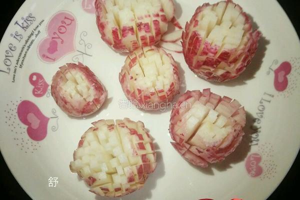 糖醋萝卜花的做法图解7