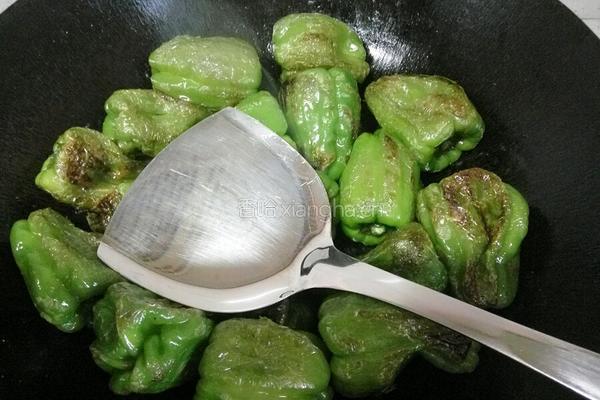 糖醋青椒的做法图解11