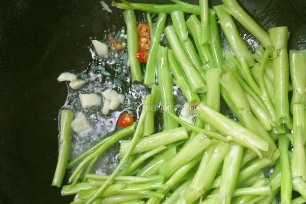 炒空心菜的做法图解6