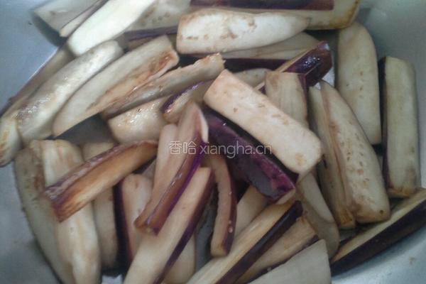 酱香茄子的做法图解3