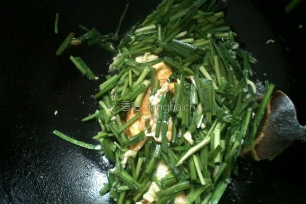 家常菜韭菜炒鸡蛋的做法图解8