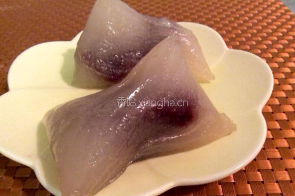西米水晶粽子的做法图解4