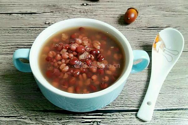 红豆薏米粥的做法图解6
