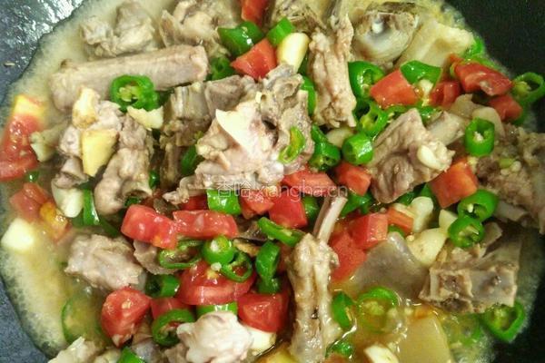 茄汁蒜香排骨的做法图解7