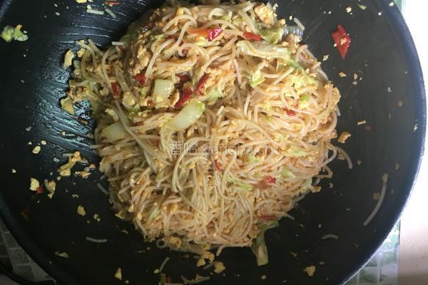 剁椒炒江西米粉的做法图解11