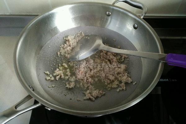 肉末豆腐的做法图解2