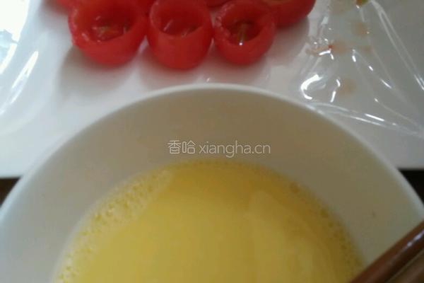 小番茄蒸水蛋的做法图解2