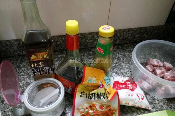 糯米蒸排骨的做法图解2