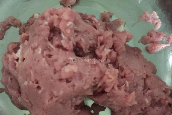 豆渣肉丸的做法图解1