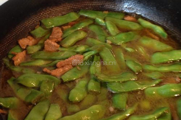肉炖豆角的做法图解5