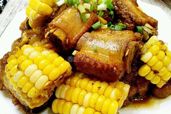 玉米烧排骨的做法图解13