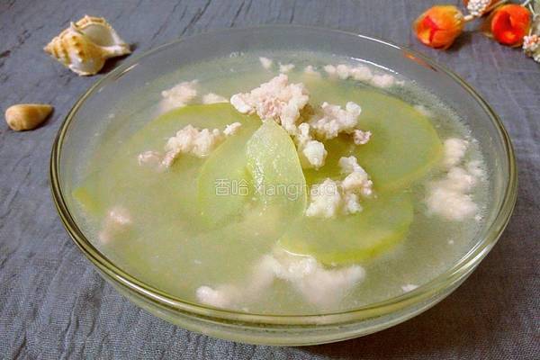 白瓜肉沫汤的做法图解7