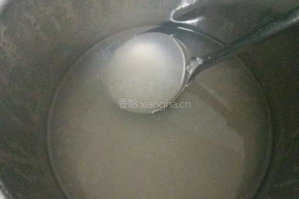 凉粉西米露的做法图解3