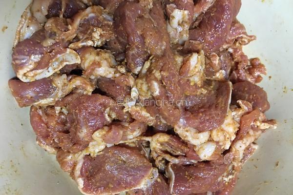 烤羊肉串（烤箱版）的做法图解3