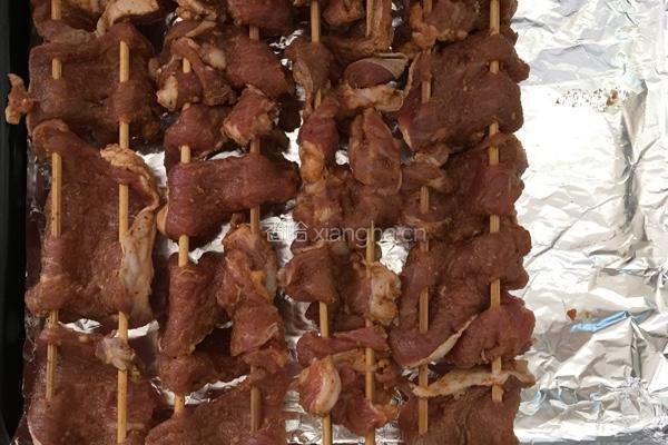 烤羊肉串（烤箱版）的做法图解5