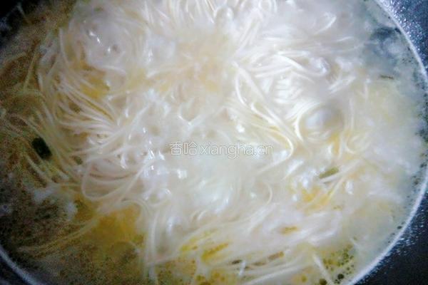 紫菜鸡蛋面的做法图解5