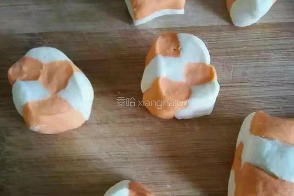 彩色包的做法图解4