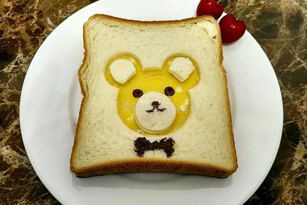 小熊土司的做法图解6