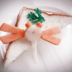 昆虫三明治的做法[图]