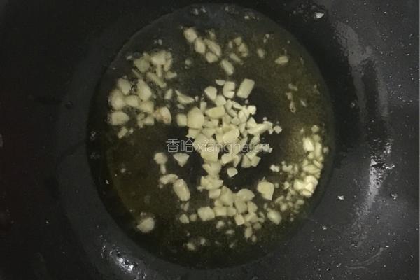 蒜茸红苋菜的做法图解4