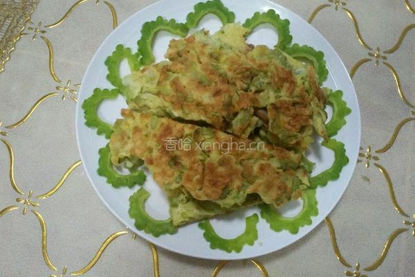 苦瓜蛋饼的做法图解11