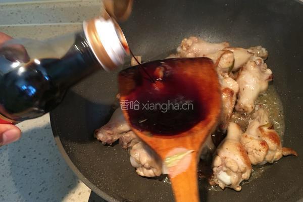 鸡翅根炖肉蘑的做法图解7