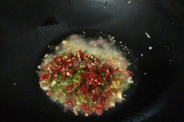 豆豉炒空心菜梗的做法图解4