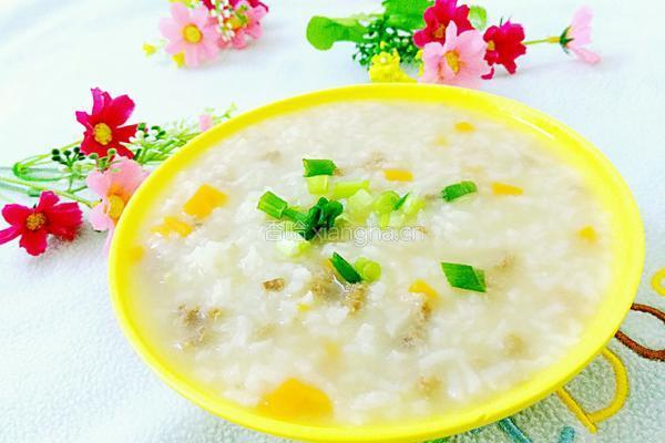 胡萝卜牛肉粥的做法图解10