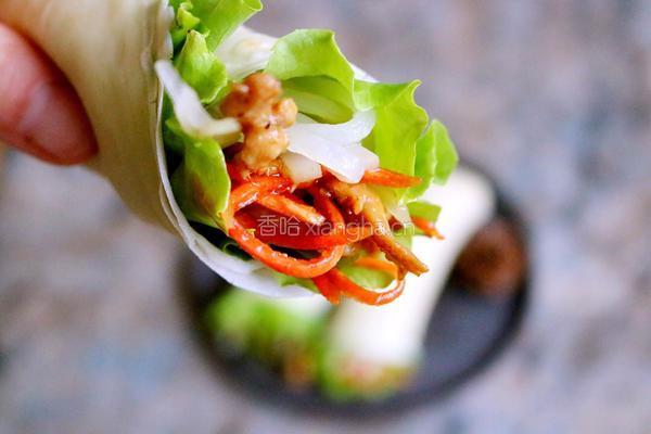 煎饼卷菜的做法图解19