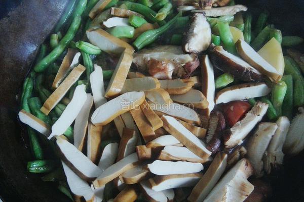 豆角土豆素卤面的做法图解9