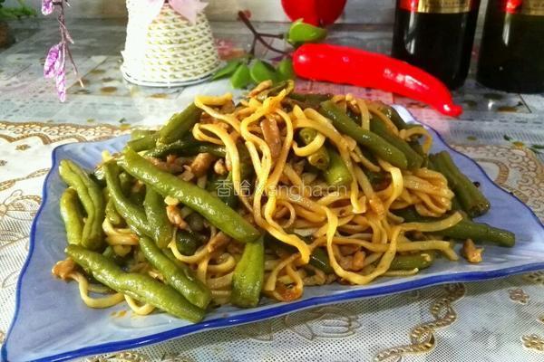 豆角焖面的做法图解8