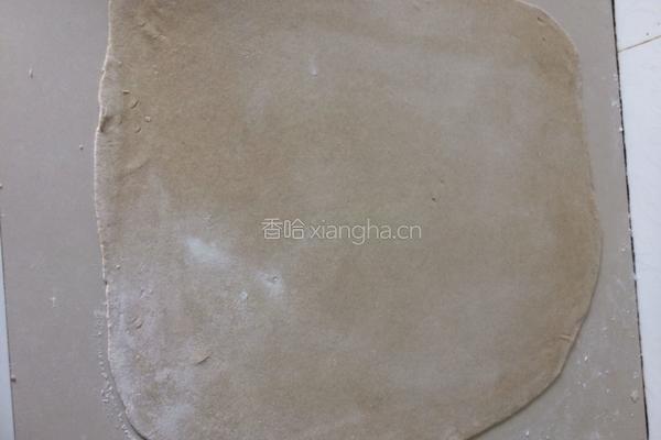 荞面南瓜花馅饼的做法图解2
