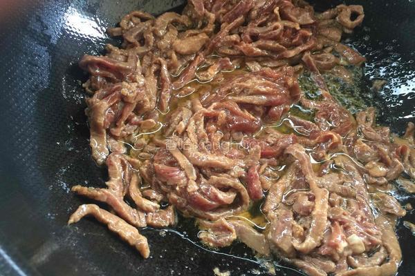 青椒牛肉的做法图解6