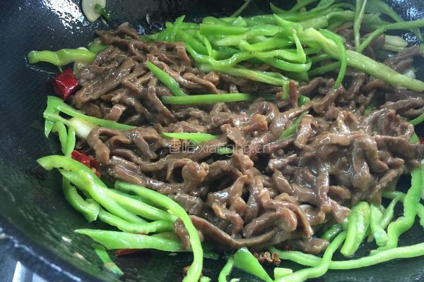 青椒牛肉的做法图解10