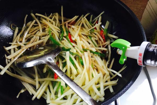 醋溜土豆丝的做法图解6