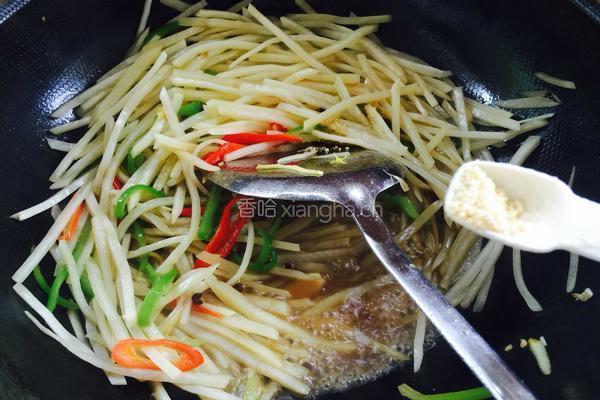 醋溜土豆丝的做法图解8