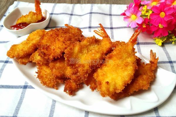 黄金蝴蝶虾的做法图解11