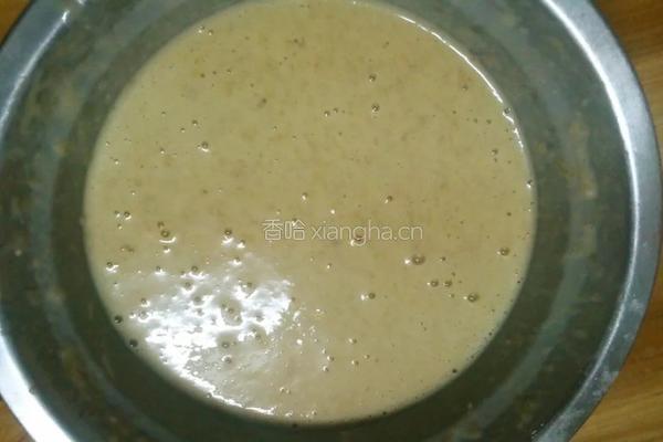香蕉松饼的做法图解4