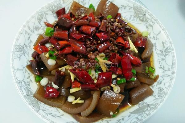 炝卤猪皮的做法图解4