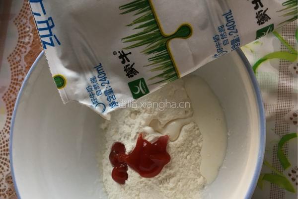 火腿小章鱼的做法图解2