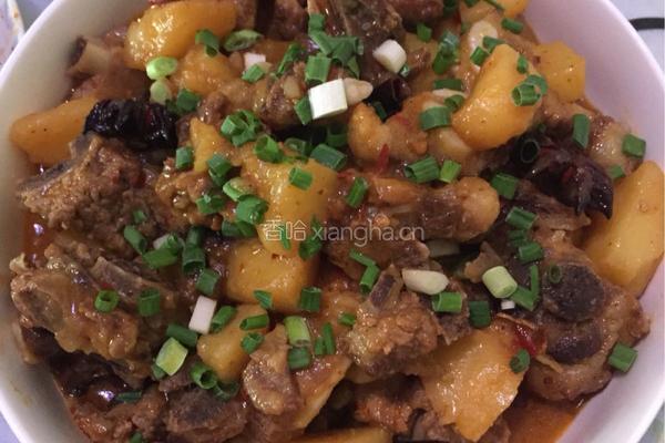 土豆烧排骨的做法图解11
