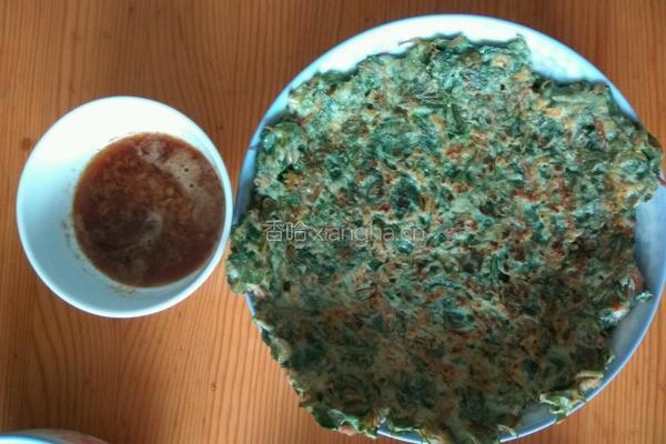 马齿笕鸡蛋煎饼的做法图解6
