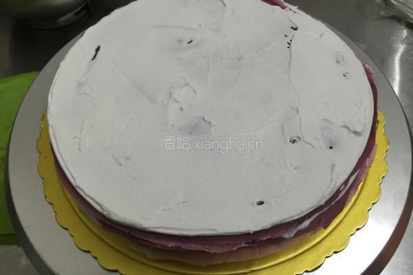 彩虹千层蛋糕的做法图解14