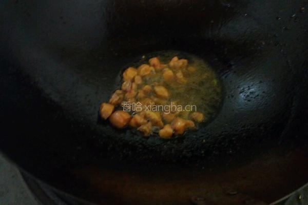 宫爆鲟魚丁的做法图解5