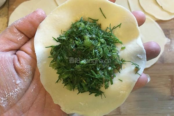 猪肉茴香蒸饺的做法图解7