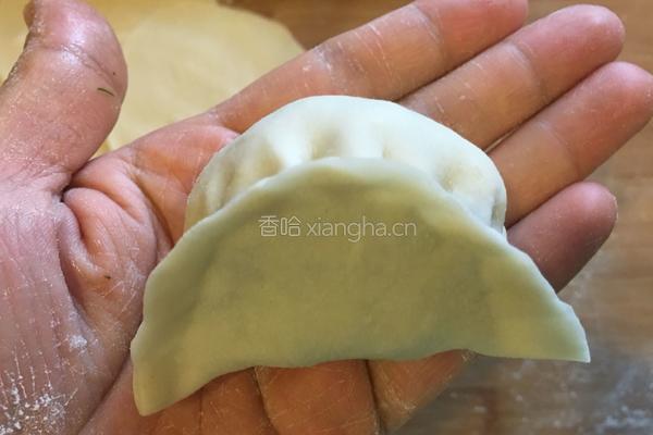 猪肉茴香蒸饺的做法图解9