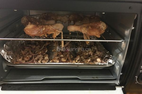 奥尔良烤鸡腿的做法图解3