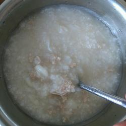 鲜百合肉末粥的做法[图]